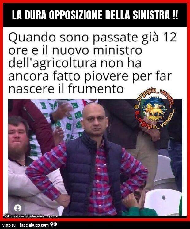 La Dura Opposizione Della Sinistra Facciabuco