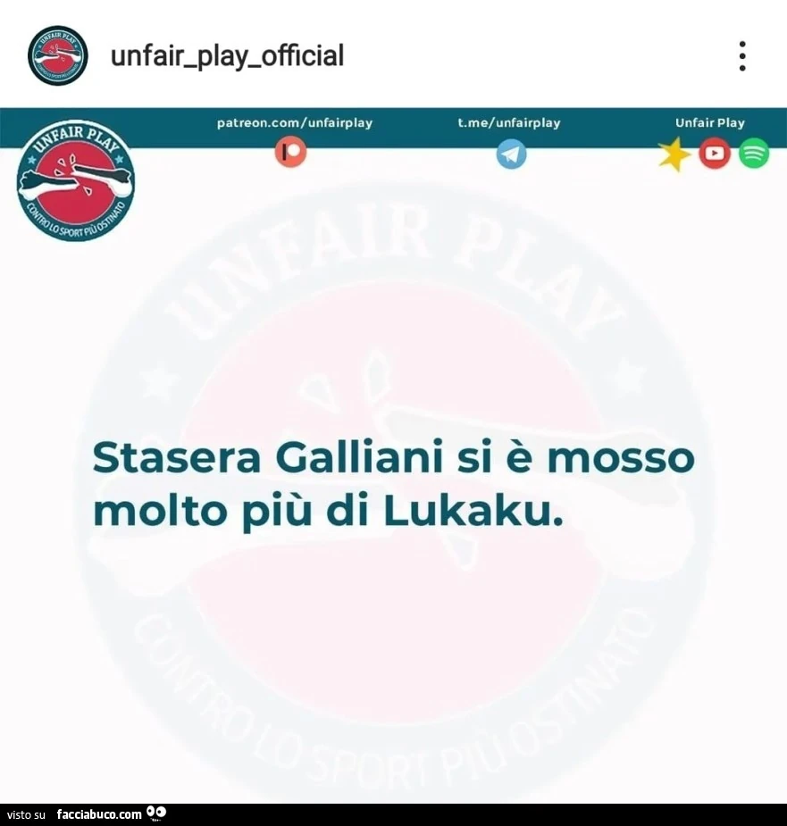 Stasera Galliani si è mosso molto più di Lukaku