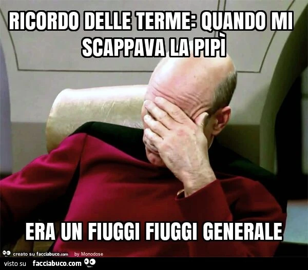 Ricordo delle terme: quando mi scappava la pipรฌ era un fiuggi fiuggi generale