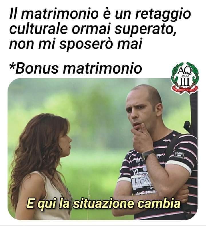 Bonus matrimonio