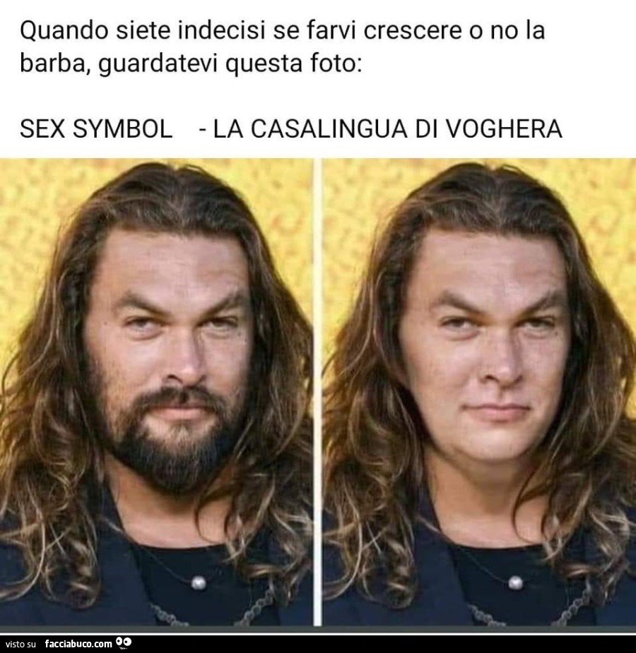 La barba è un messaggio sessuale. Non per le donne, ma per gli