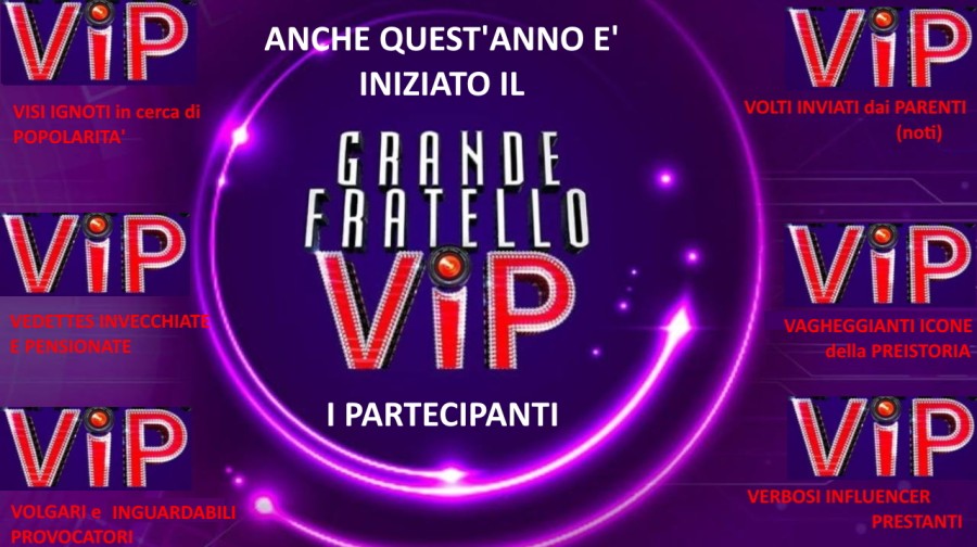 I VIP DEL GRANDE FRATELLO VIP