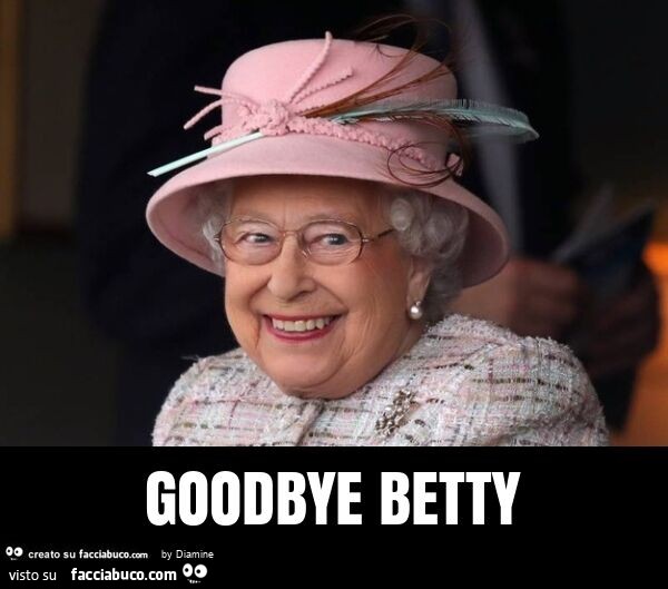 Goodbye betty