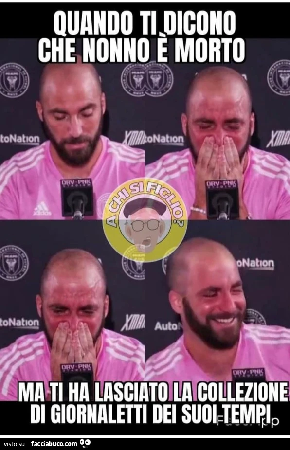 Quando ti dicono che nonno è morto