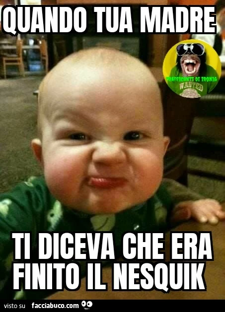Quando tua madre ti diceva che era finito il nesquik