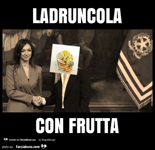 Ladruncola con frutta