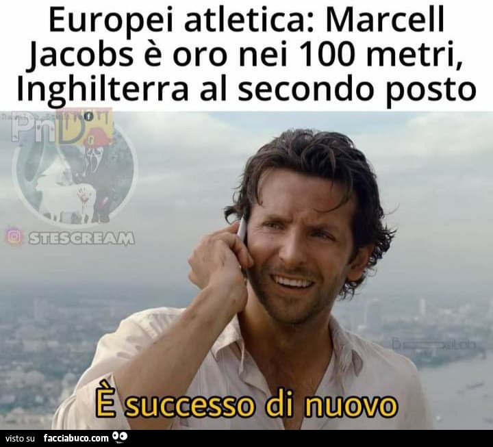 Europei atletica marcell jacobs è oro nei 100 metri