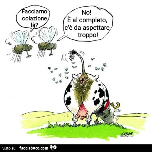 Facciamo colazione la? No! È Al completo, c'è da aspettare troppo