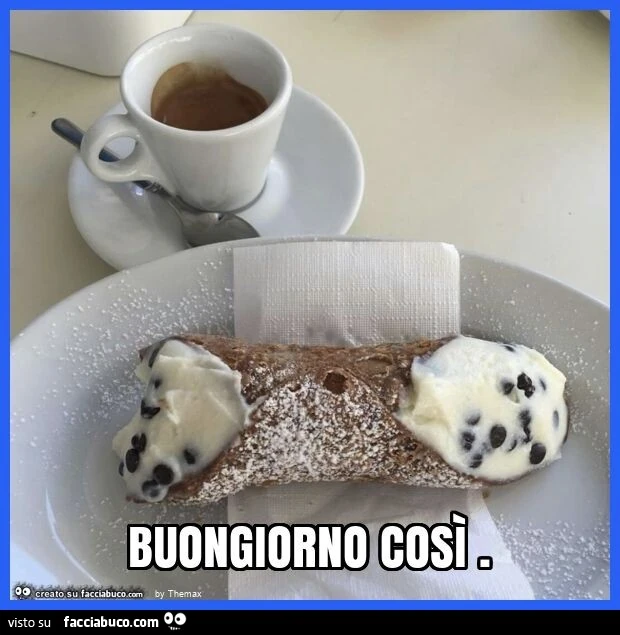 Buongiorno così