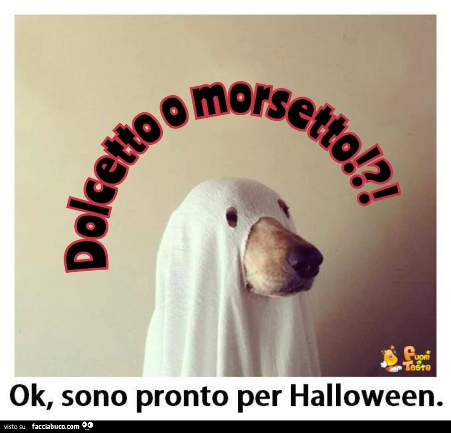 Cane di halloween