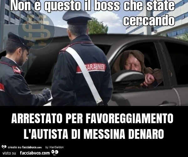 Arrestato per favoreggiamento l'autista di messina denaro