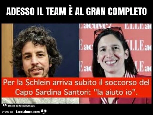 Adesso il team รจ al gran completo