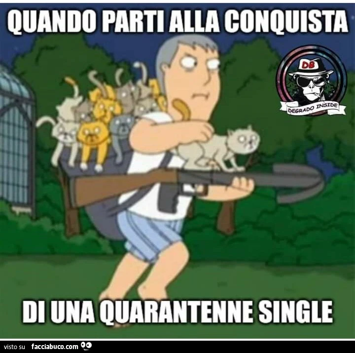 Quando parti alla conquista di una quarantenne single