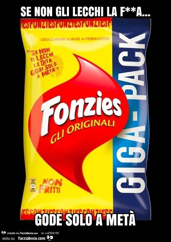 Se non gli lecchi la f**a&hellip; gode solo a metà