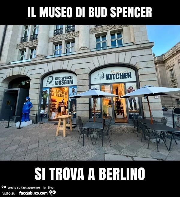 Il museo di bud spencer si trova a berlino