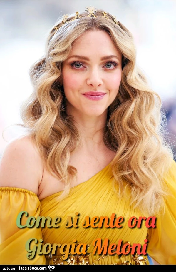 Come si sente Giorgia Meloni