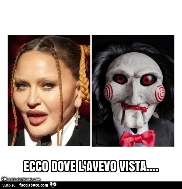 Ecco dove l'avevo vista
