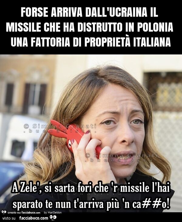 Forse arriva dall'ucraina il missile che ha distrutto in polonia una fattoria di proprietà italiana