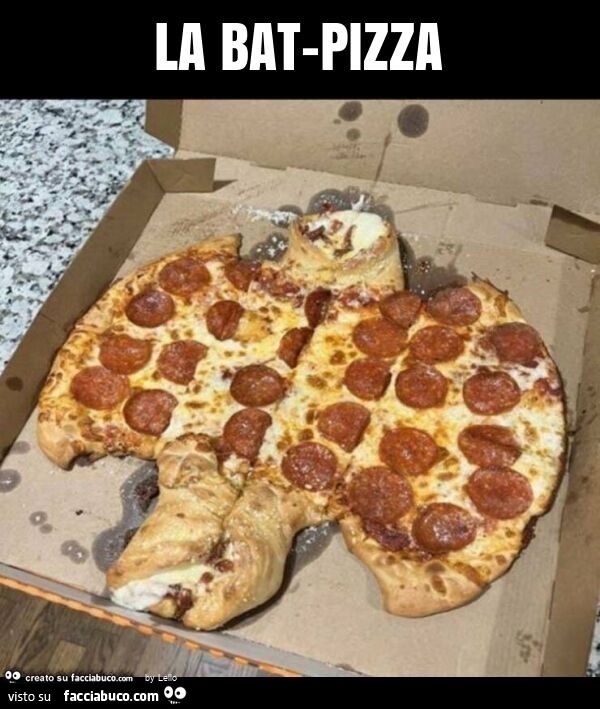 La bat-pizza