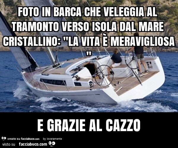 E grazie al cazzo