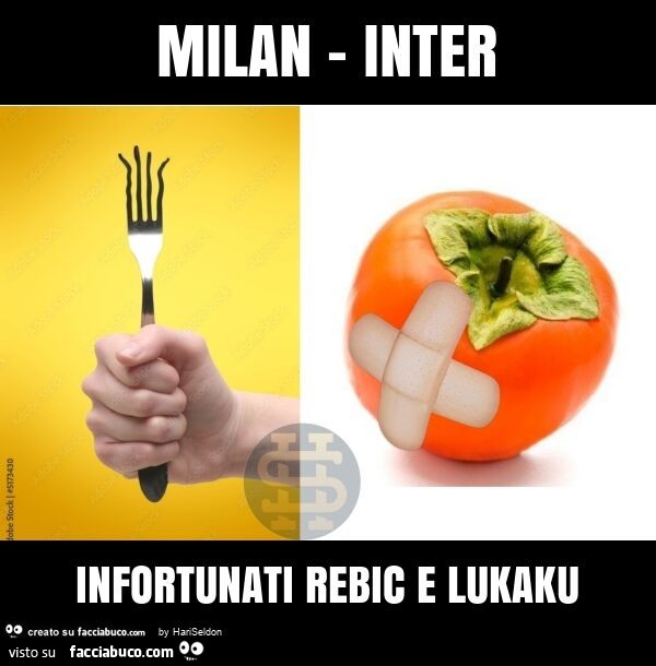 Milan - inter infortunati rebic e lukaku