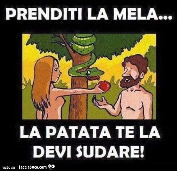 La mela di Adamo ed Eva
