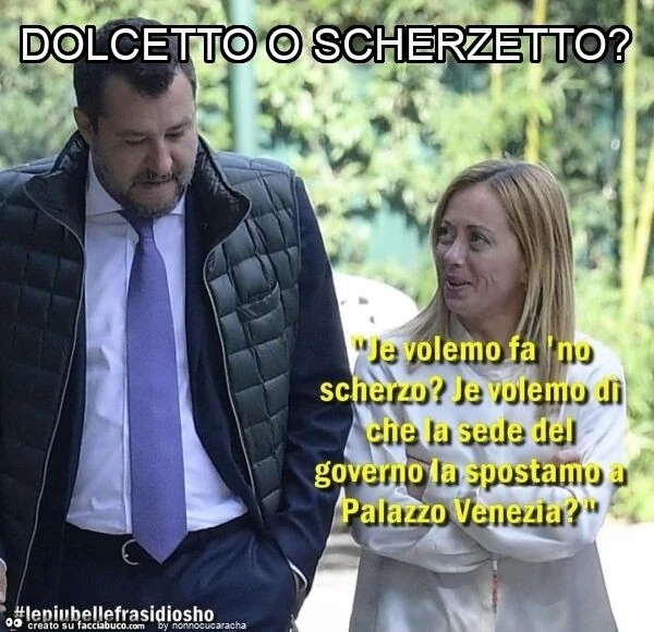 Dolcetto o scherzetto?