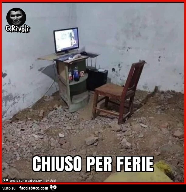 Chiuso per ferie