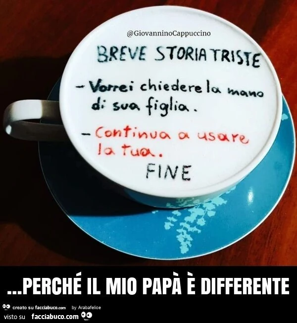 … perché il mio papà è differente