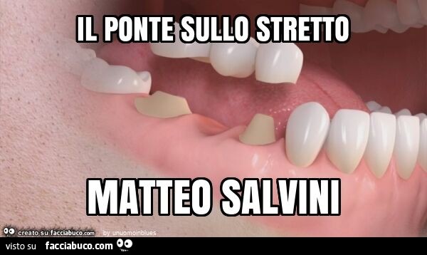 Il ponte sullo stretto matteo salvini