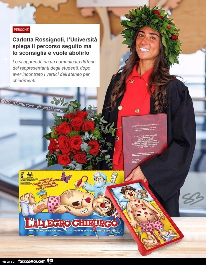 CARLOTTA ROSSIGNOLI ALLEGRO CHIRURGO
