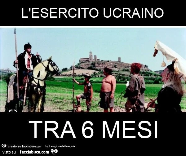 L'esercito ucraino tra 6 mesi