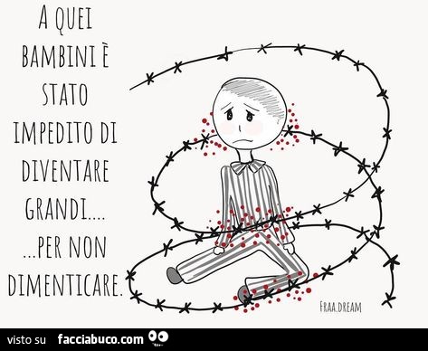 A quei bambini è stato impedito di diventare grandi. Per non dimenticare
