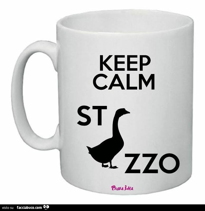 Keep calm stocazzo