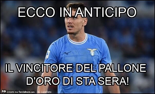 Ecco in anticipo il vincitore del pallone d'oro di sta sera