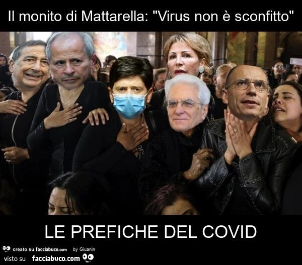 Il monito di mattarella: "virus non è sconfitto" le prefiche del covid