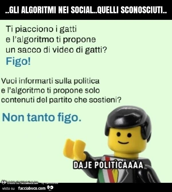 Gli algoritmi nei social. Quelli sconosciuti