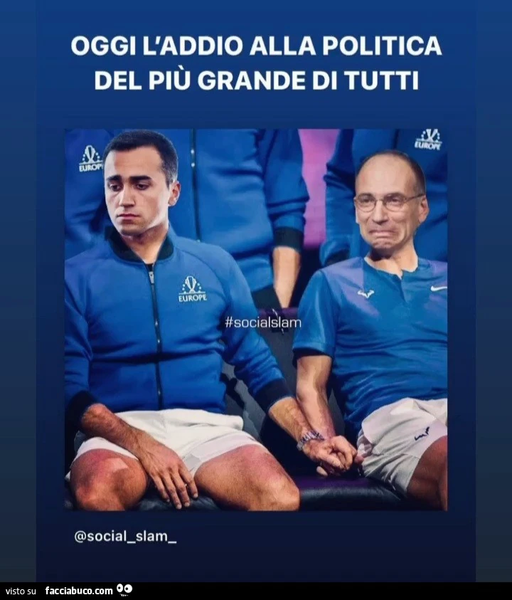 Oggi l'addio alla politica del più grande di tutti