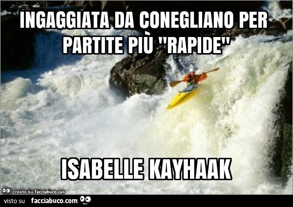 Ingaggiata da conegliano per partite più "rapide" isabelle kayhaak