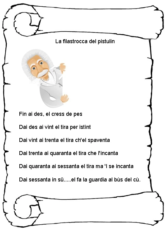 Filastrocca del pistulin