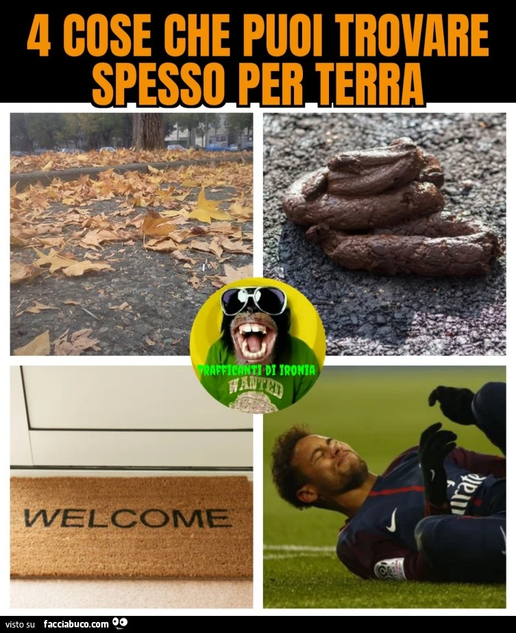 4 cose che puoi trovare spesso per terra