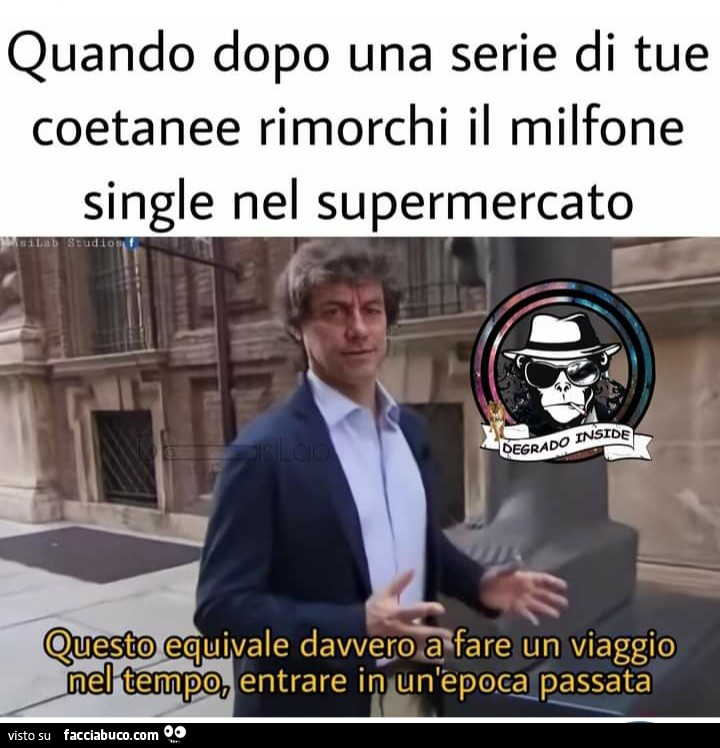 Quando dopo una serie di tue coetanee rimorchi il milfone