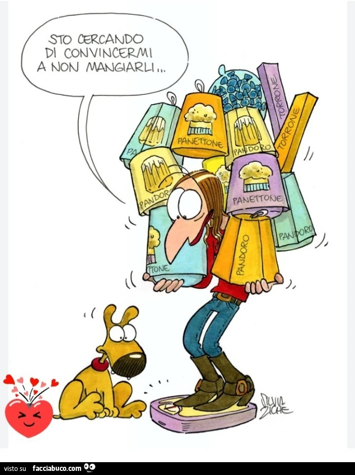 Sto cercando di convincermi a non mangiarli