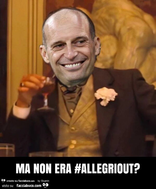 Ma non era #allegriout?