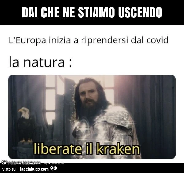 Dai che ne stiamo uscendo