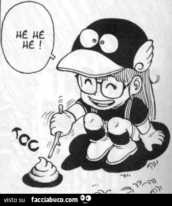 ARALE E LA CACCA