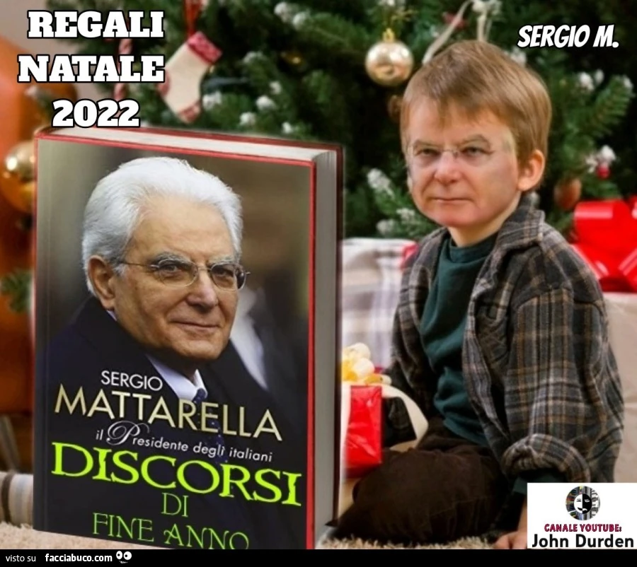 Regalo Sergio Mattarella