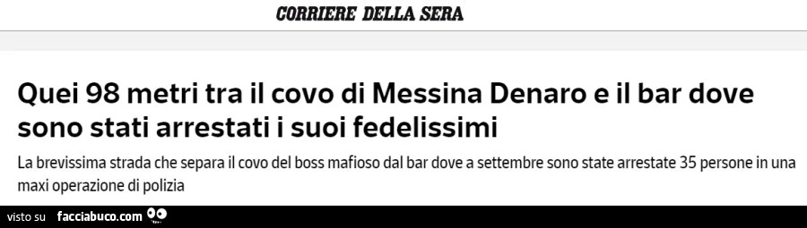 Quei 98 metri tra il covo di messina denaro e il bar dove sono stati arrestati i suoi fedelissimi