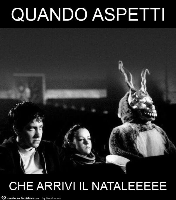 Quando aspetti che arrivi il nataleeeee