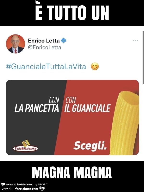 È tutto un magna magna